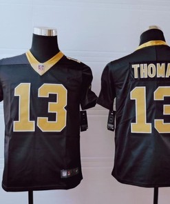 New Orleans Saints Michael Thomas #13 Nfl 2020 Dark Brown Jersey