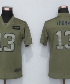 New Orleans Saints Michael Thomas #13 Nfl 2020 Moss Green Jersey