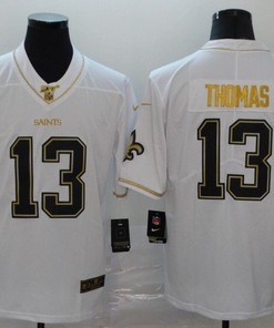 New Orleans Saints Michael Thomas #13 Nfl 2020 White Jersey