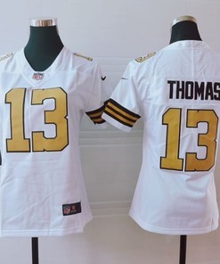 New Orleans Saints Michael Thomas #13 Nfl 2020 White Womens Jersey