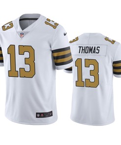 New Orleans Saints Michael Thomas White Nike Color Rush Limited Jersey