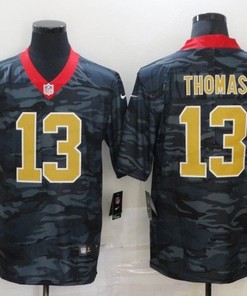 New Orleans Saints Micheal Thomas #13 Nfl 2020 Camo Jersey