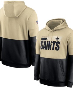 New Orleans Saints Nfl 2020 Gold Hoodie Jersey
