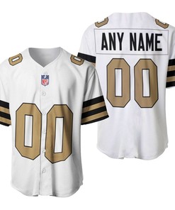 New Orleans Saints Nfl American Football Team Logo Color Rush Custom 3d Designed Allover Custom Gift For Saints Fans Baseball Jersey