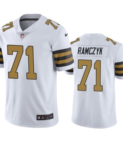 New Orleans Saints Ryan Ramczyk White Nike Color Rush Limited Jersey