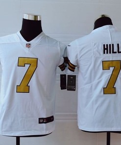 New Orleans Saints Taysom Hill #7 Nfl 2020 White Jersey