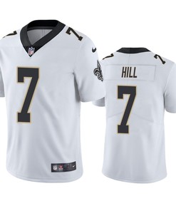 New Orleans Saints Taysom Hill 7 White Vapor Limited Jersey