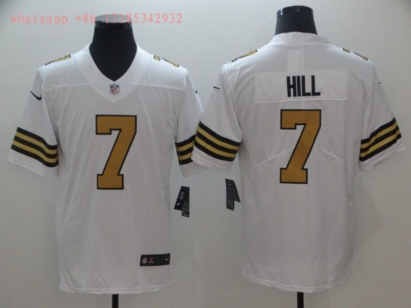 New Orleans Saints Tayson Hill #7 Nfl 2020 White Jersey Jersey