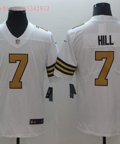 New Orleans Saints Tayson Hill #7 Nfl 2020 White Jersey Jersey