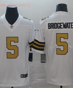 New Orleans Saints Teddy Bridgewater #5 Nfl 2020 White Jersey Jersey