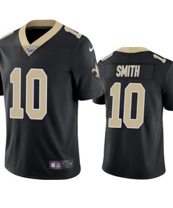 New Orleans Saints Trequan Smith Black 100th Season Vapor Limited Jersey