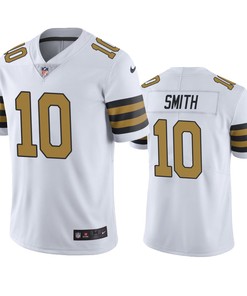 New Orleans Saints Trequan Smith White Nike Color Rush Limited Jersey