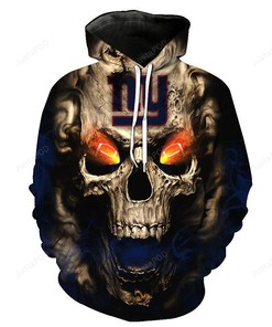 New York Giants 3D Hoodie Zip Hoodie Style 4