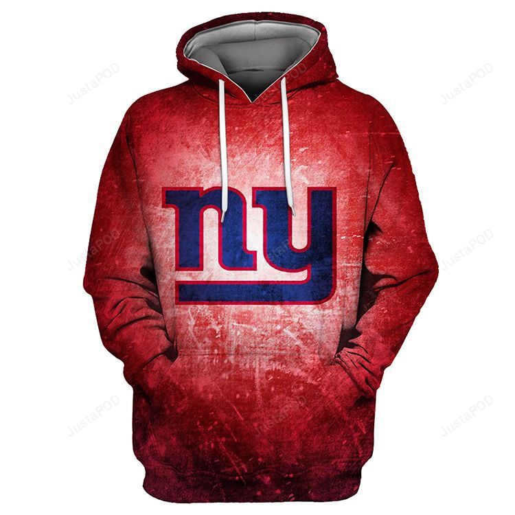 New York Giants 3D Hoodie Zip Hoodie Style 5