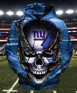 New York Giants 3D Hoodie Zip Hoodie Style 7