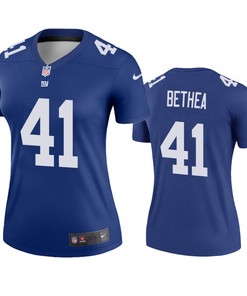 New York Giants #41 Antoine Bethea Royal Legend Jersey