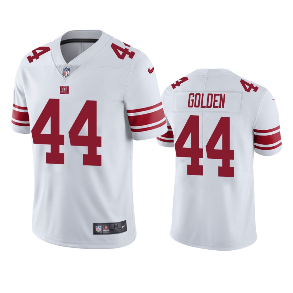 New York Giants #44 Markus Golden White Vapor Untouchable Limited Jersey - Men