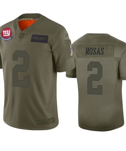 New York Giants Aldrick Rosas Camo 2019 Salute To Service Limited Jersey