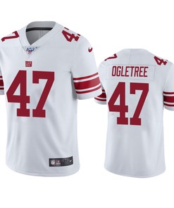 New York Giants Alec Ogletree White 100th Season Vapor Limited Jersey