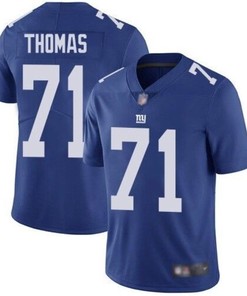 New York Giants Andrew Thomas #71 Nfl 2020 Navy Blue Jersey