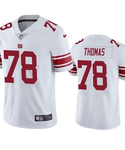 New York Giants Andrew Thomas 78 White Vapor Untouchable Limited Jersey