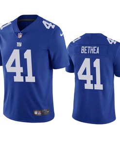 New York Giants Antoine Bethea Blue Vapor Limited Jersey