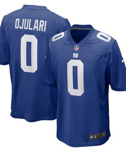 New York Giants Azeez Ojulari Royal 2021 Nfl Draft Pick Player Game Mens Jersey Gift For Giants Fans
