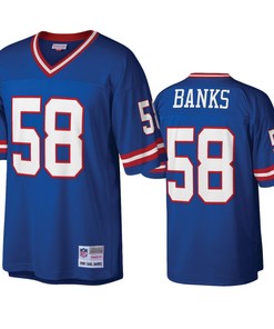 New York Giants Carl Banks Royal Legacy Replica Jersey