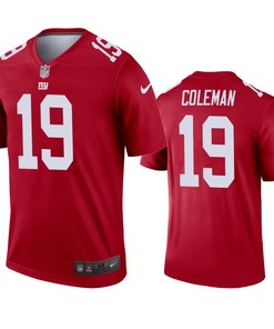 New York Giants Corey Coleman Red Inverted Legend Jersey