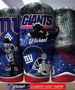 New York Giants Custom Name Tumbler Gift for NFL Fans
