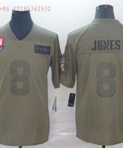 New York Giants Daniel Jones #8 Nfl 2020 Camo Jersey Jersey