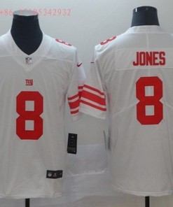New York Giants Daniel Jones #8 Nfl 2020 White Jersey Jersey
