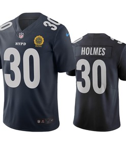 New York Giants Darnay Holmes Navy City Edition Vapor Limited Jersey