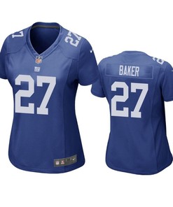 New York Giants Deandre Baker 2019 Nfl Draft Royal Game Womens Jersey