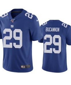 New York Giants Deone Bucannon Royal 100th Season Vapor Limited Jersey