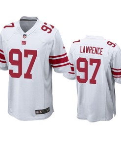 New York Giants Dexter Lawrence 2019 Nfl Draft White Game Jersey