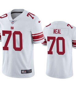 New York Giants Evan Neal 70 White Vapor Limited Jersey