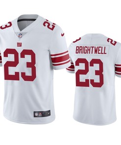New York Giants Gary Brightwell 23 White Vapor Limited Jersey - Men's