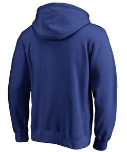 New York Giants Iconic Collection Fade Out Pullover Hoodie - Royal