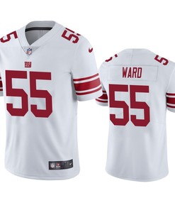 New York Giants Jihad Ward 55 White Vapor Limited Jersey