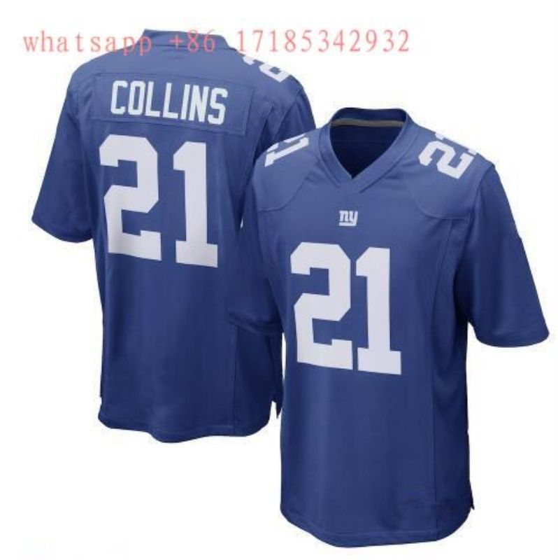 New York Giants Landon Collins #21 Nfl 2020 Cobalt Jersey Jersey