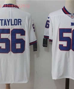 New York Giants Lawrence Taylor #56 Nfl 2020 White Jersey Jersey