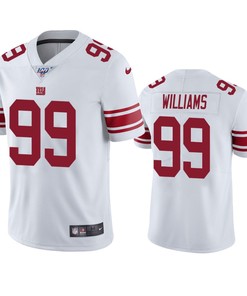 New York Giants Leonard Williams White 100th Season Vapor Limited Jersey