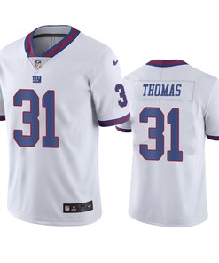 New York Giants Michael Thomas White Nike Color Rush Limited Jersey