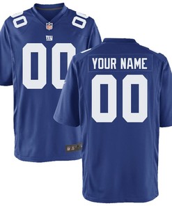 New York Giants Nike Youth Custom Game Jersey - Royal
