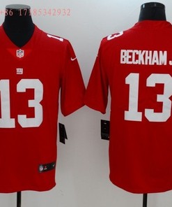 New York Giants Odell Beckham Jr#13 Nfl 2020 Red Jersey Jersey