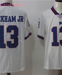 New York Giants Odell Beckham Jr#13 Nfl 2020 White Jersey Jersey
