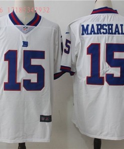New York Giants On Marshall #15 Nfl 2020 White Jersey Jersey