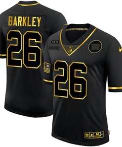 New York Giants Saquon Barkley #26 Nfl 2020 Black Jersey