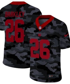 New York Giants Saquon Barkley #26 Nfl 2020 Camo Black Jersey